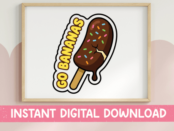 A Goofy Pop Art Banana for Embroidery Projects
