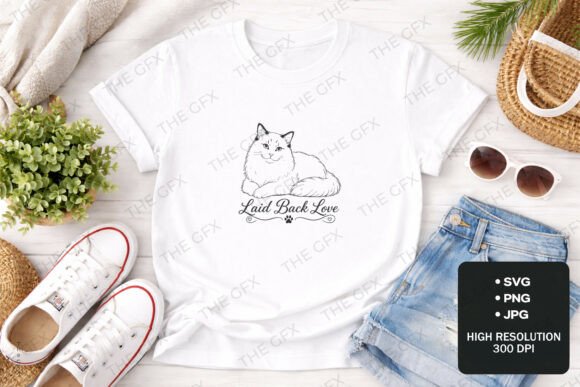 A Review of the Cuddly and Laid Back Cat Embroidery Design