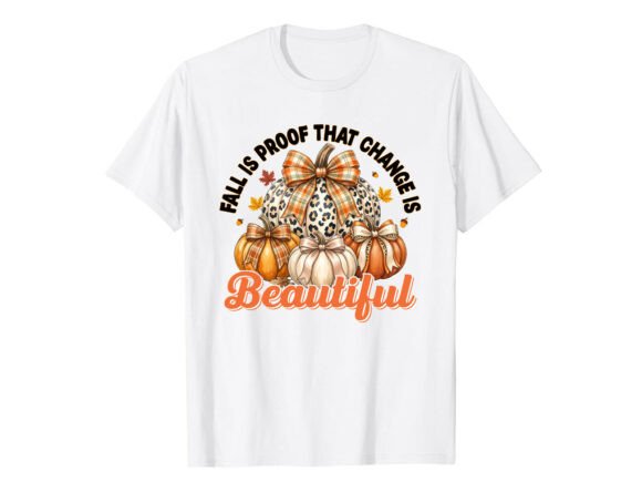 Change Is Beautiful T-Shirt Graphics for Brand Design