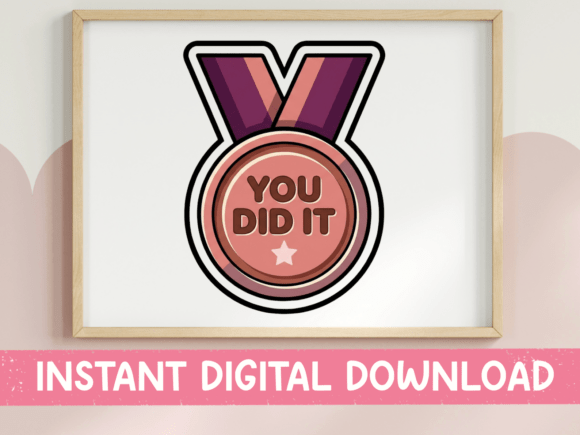 The You Did It Award Medal Graphic: Packaging & Branding Power