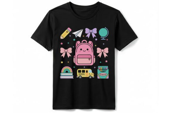 Using the Cute Backpack T-Shirt Graphic for Brand Storytelling